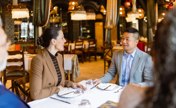 business lunch