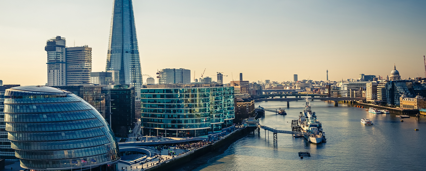 Skyline of London
