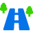 Resilient infrastruture icon